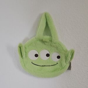 Disney Pixar Green Alien Plush Bag